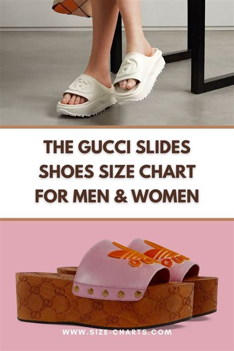 gucci slides front on|Gucci slides size chart.